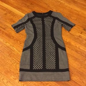 Black and white dress